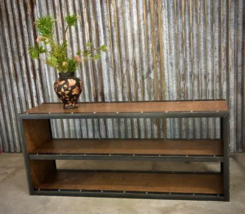 #022 - Modern Industrial Bookcase