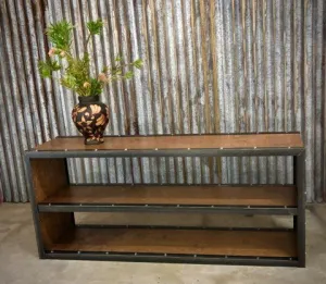 #022 - Modern Industrial Bookcase