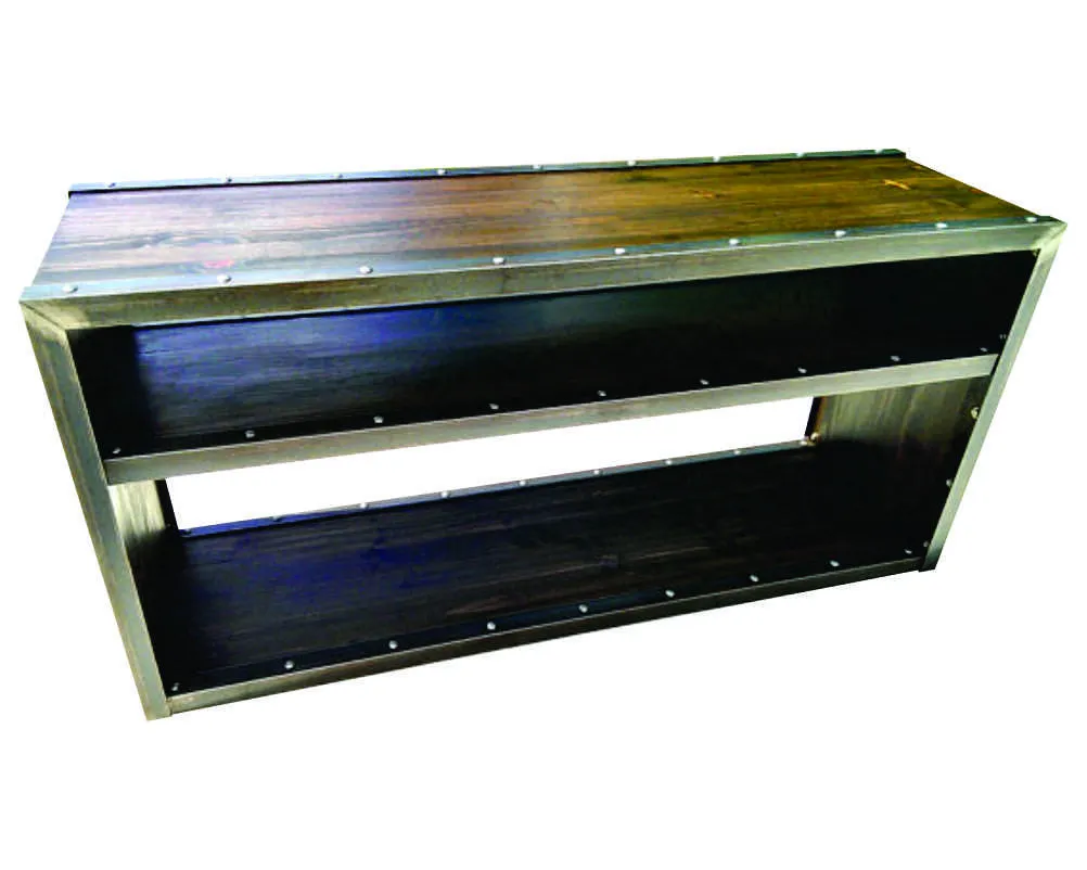 #022 - Modern Industrial Bookcase