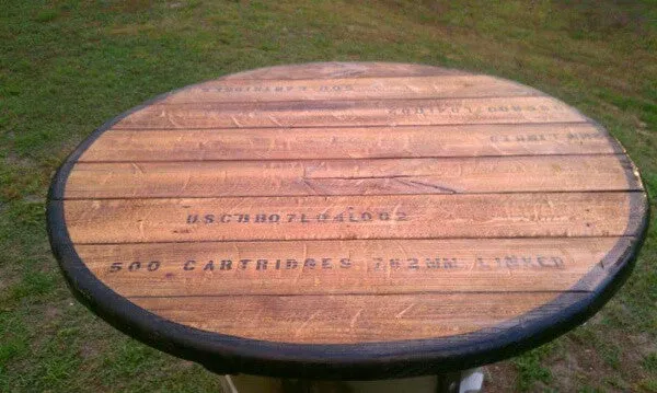 #030 - 55 Gallon Drum Industrial Pub Table