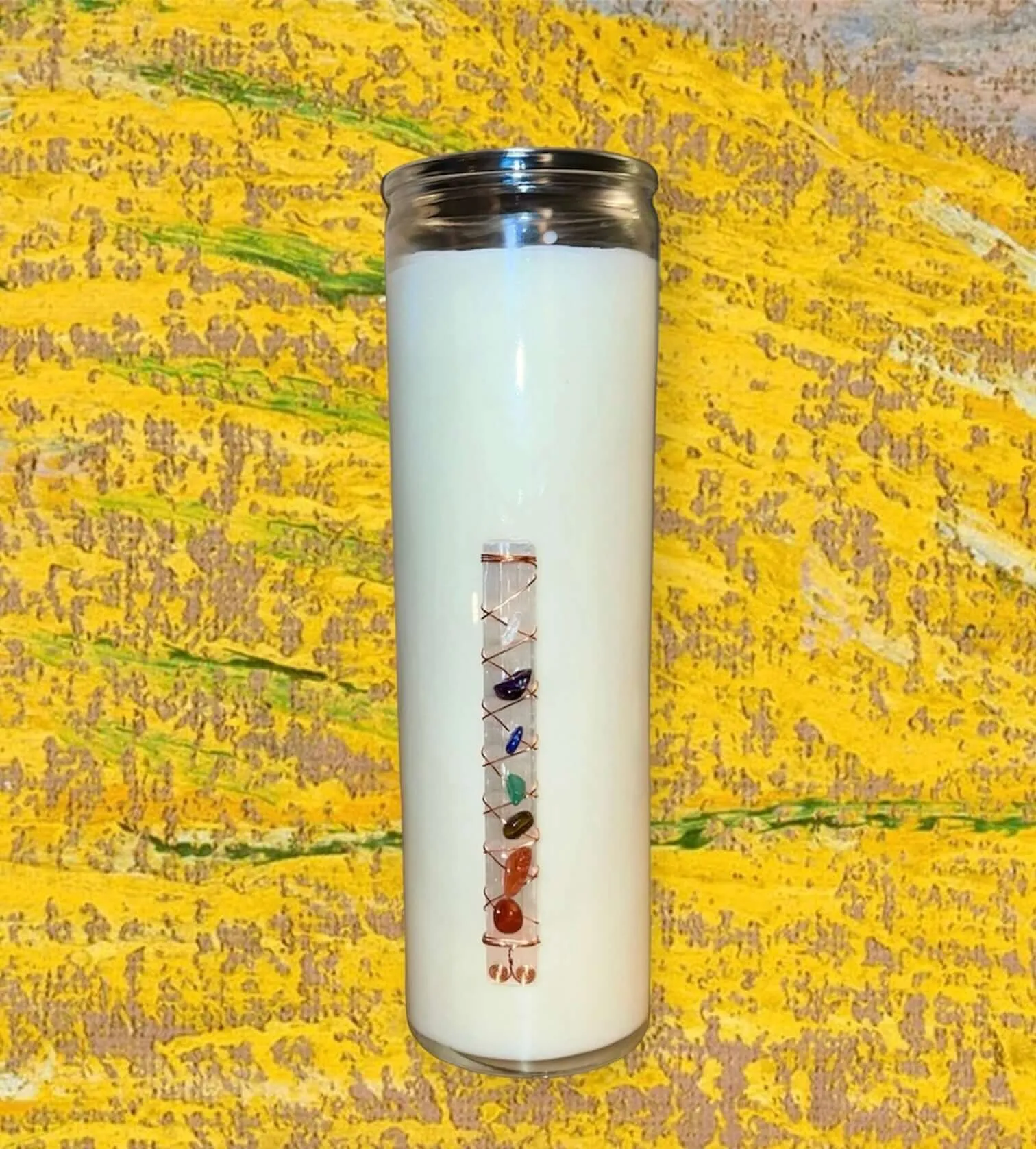 16 oz Chakra Prayer Soy Candle | Custom Scents