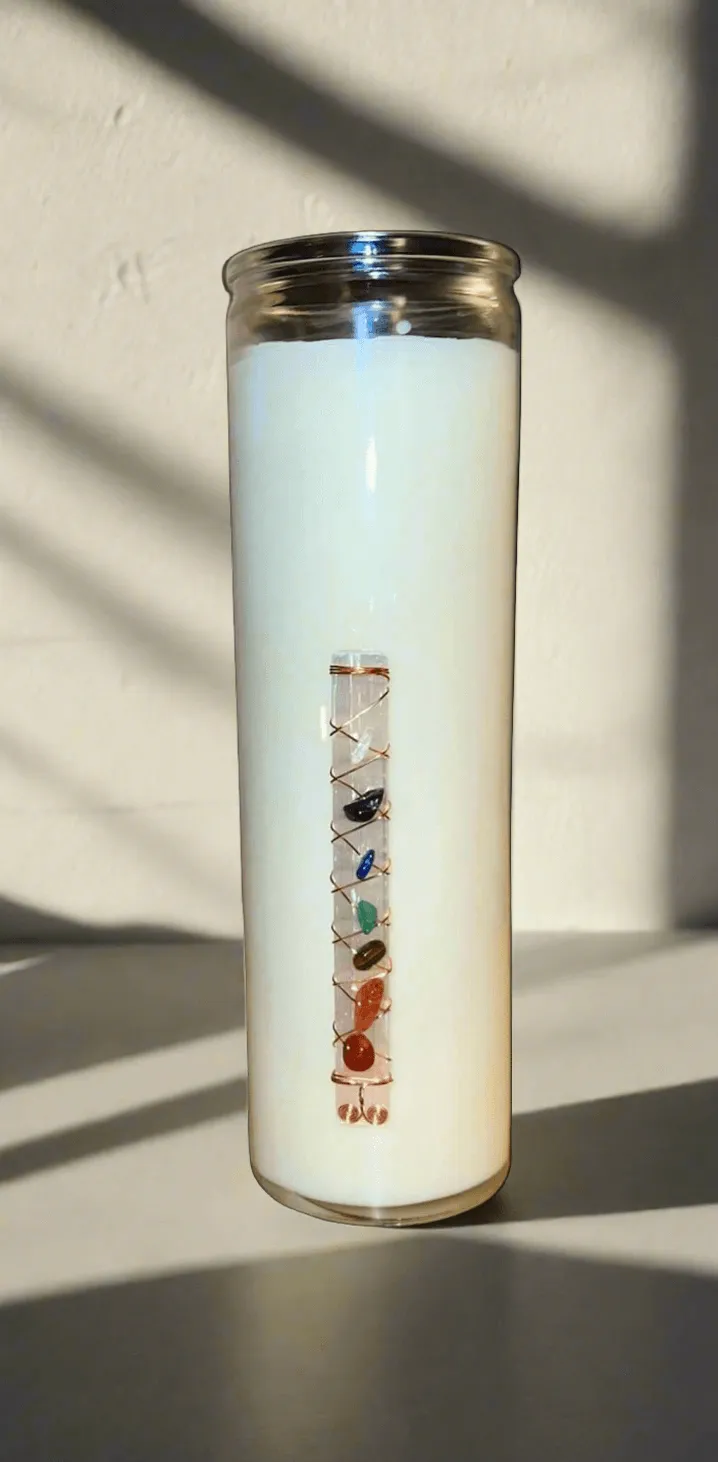 16 oz Chakra Prayer Soy Candle | Custom Scents