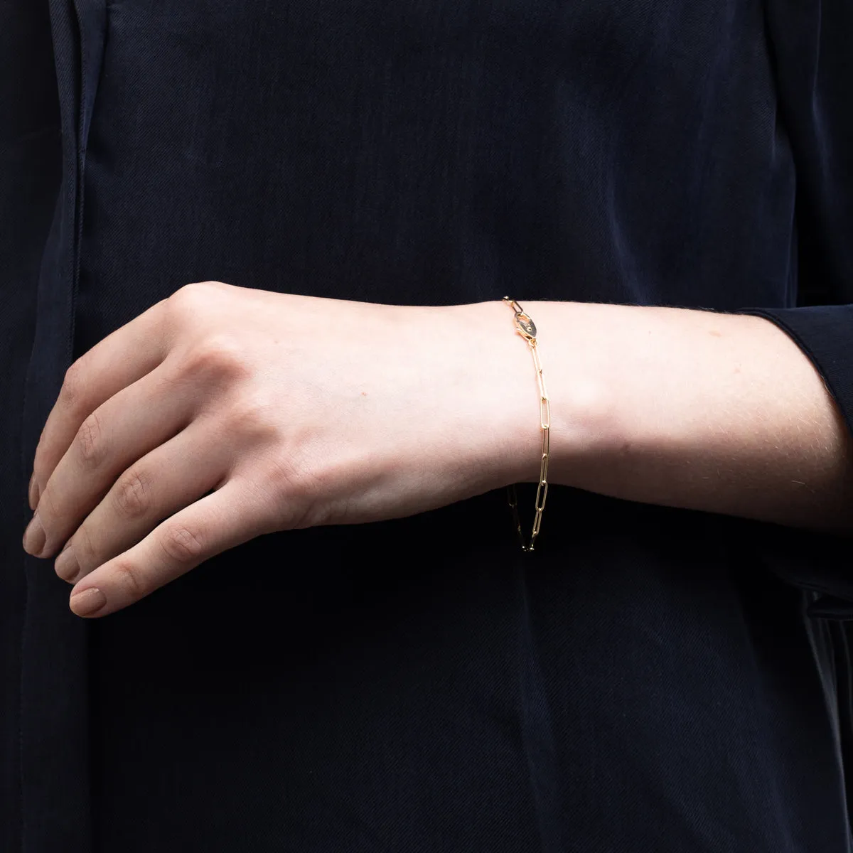 18K ALL ABOUT BASICS Chain Bracelet