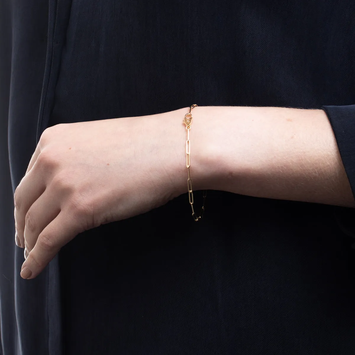 18K ALL ABOUT BASICS Chain Bracelet
