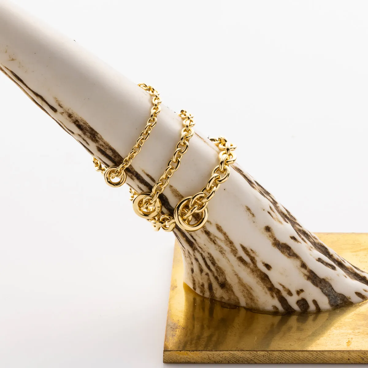 18K ALL ABOUT BASICS Chain Ring Small size