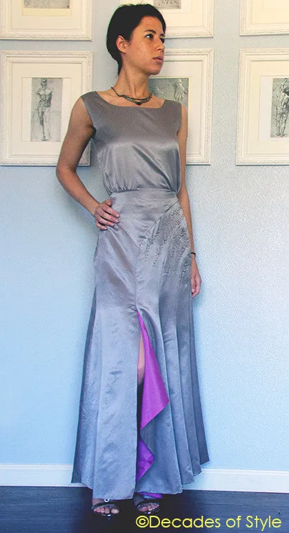 #3014    1930s Leading Lady Gown