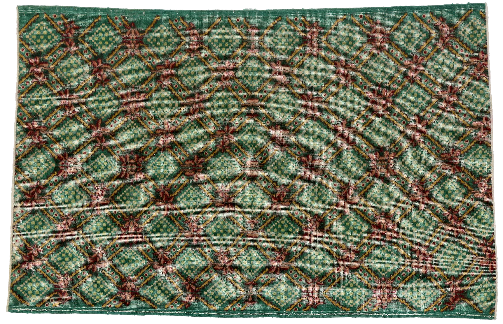 3’10” x 6’ Vintage Sivas Rug
