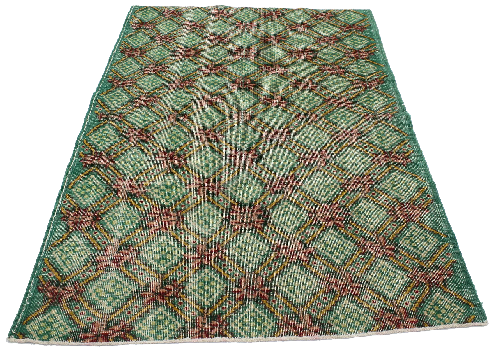 3’10” x 6’ Vintage Sivas Rug