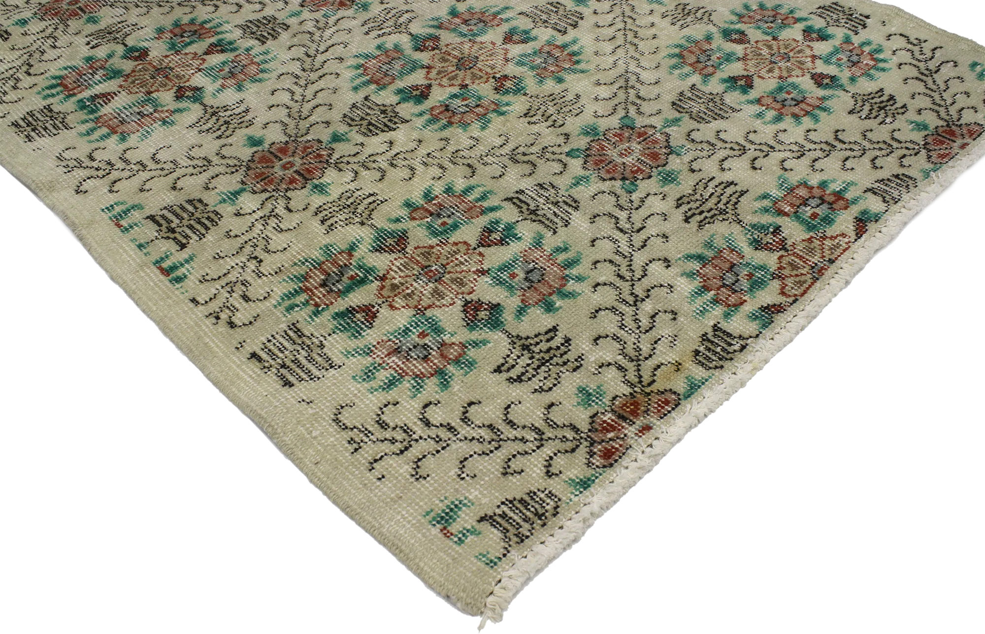 3'2" x 6'4" Vintage Sivas Rug