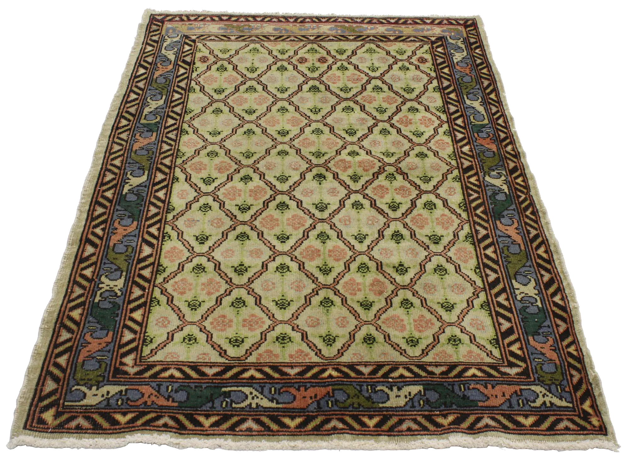 3'5" x 5'3" Vintage Sivas Rug