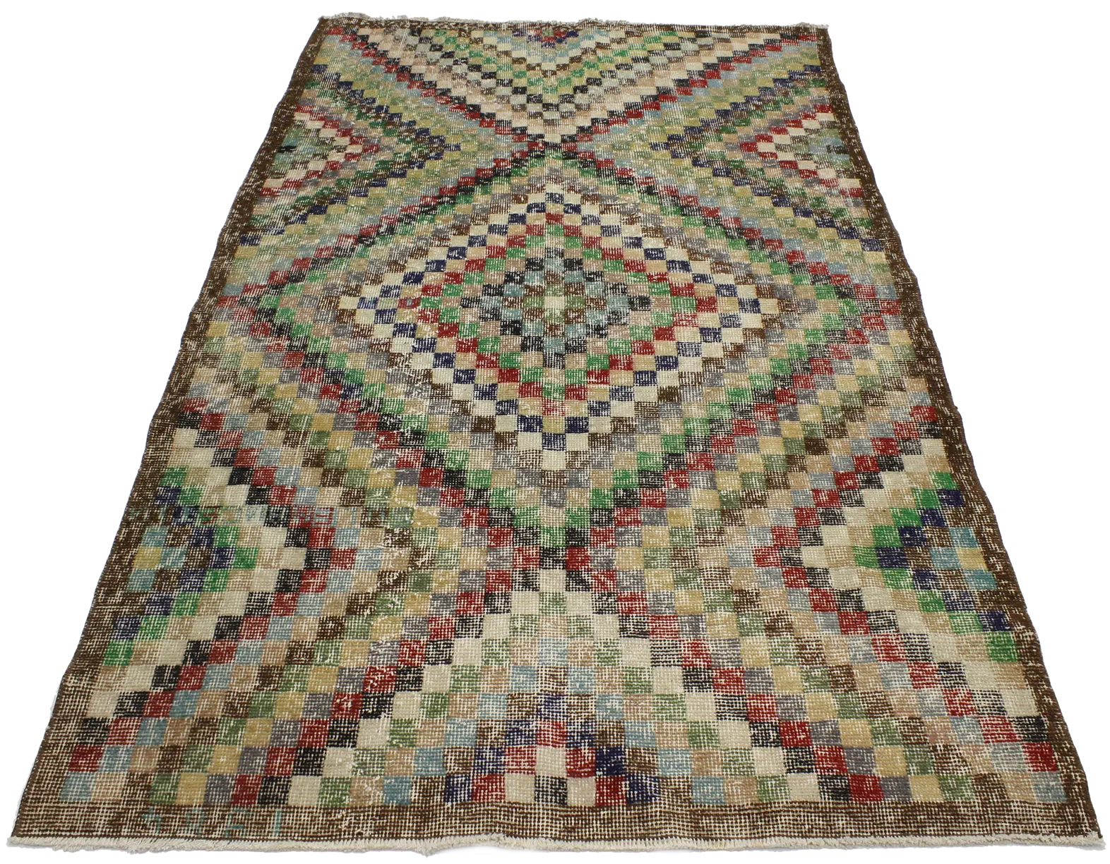 4 x 7 Vintage Sivas Rug 51953