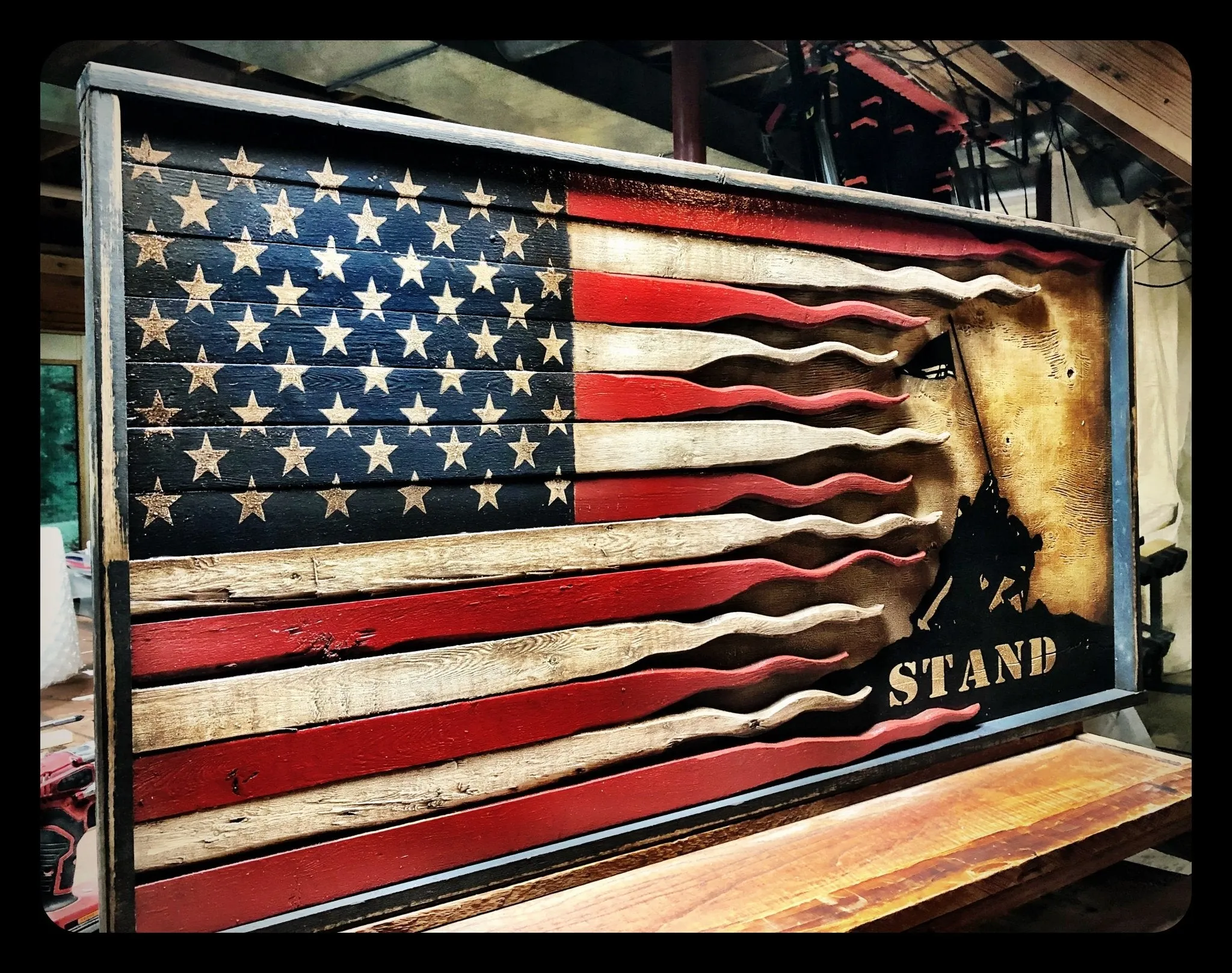 48” American Iwo Jima Flag