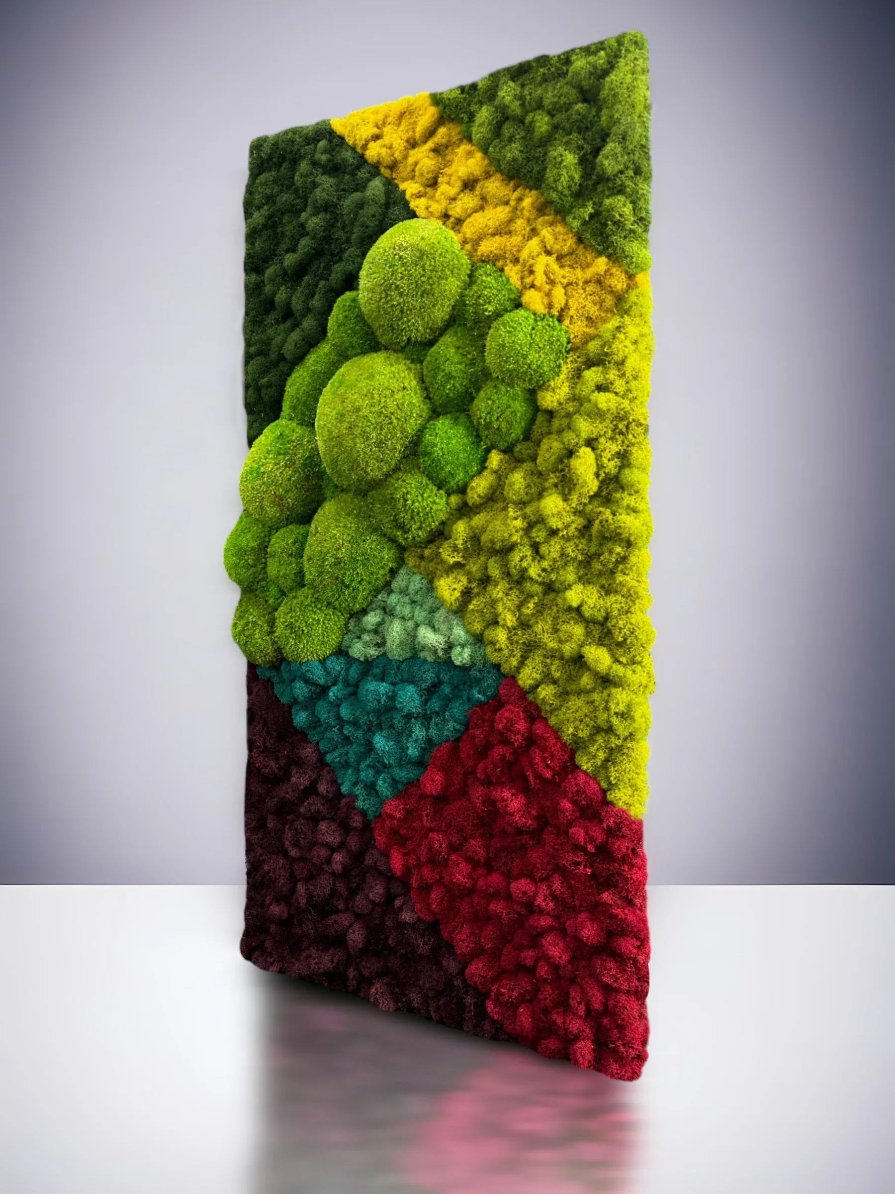 Abstract Moss Wall Art