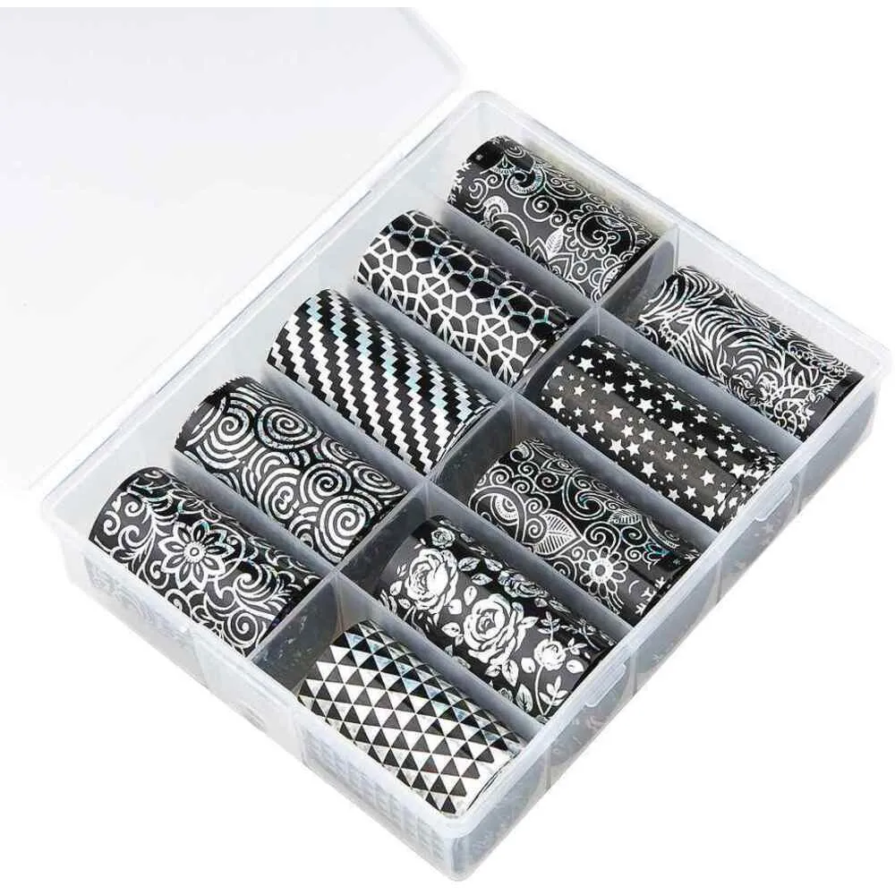 Abstract Transfer Foil Nail Art - Pack #1 - Pack