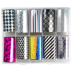 Abstract Transfer Foil Nail Art - Pack #3 - Pack