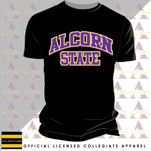 ALCORN STATE | Univ. ARCH Black Unisex Tees(N)