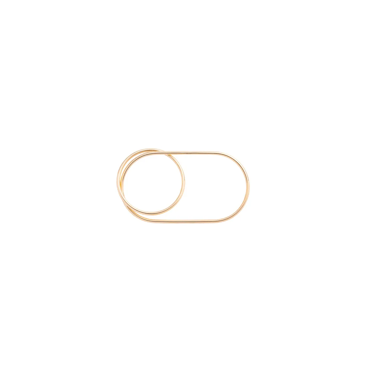 ALL ABOUT BASICS Double Finger Ring