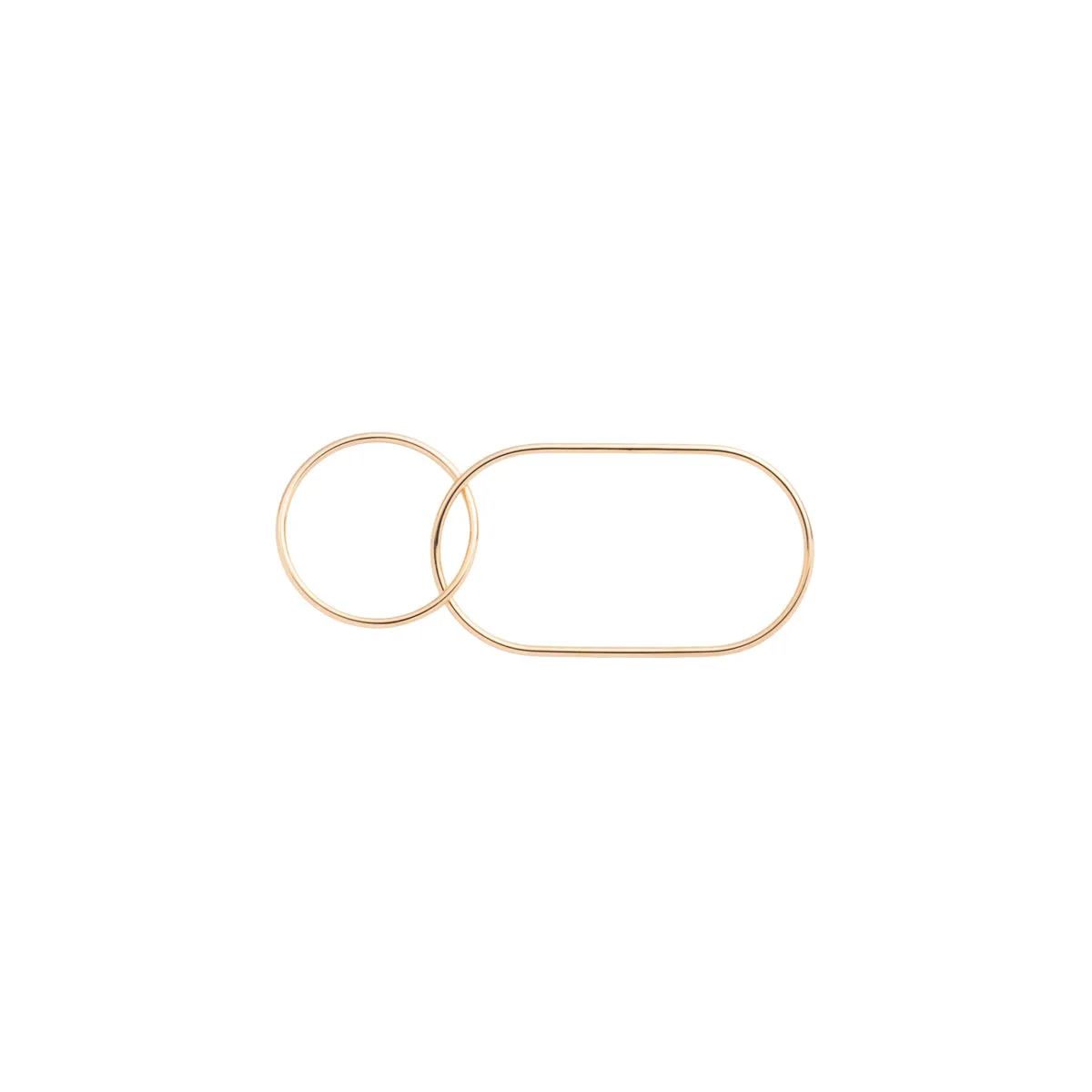 ALL ABOUT BASICS Double Finger Ring