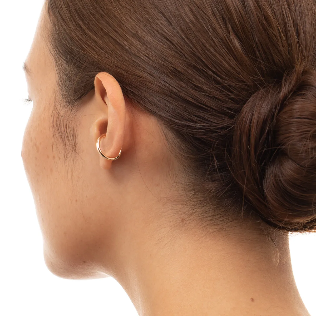 ALL ABOUT BASICS Hoop Ear Cuff Small size