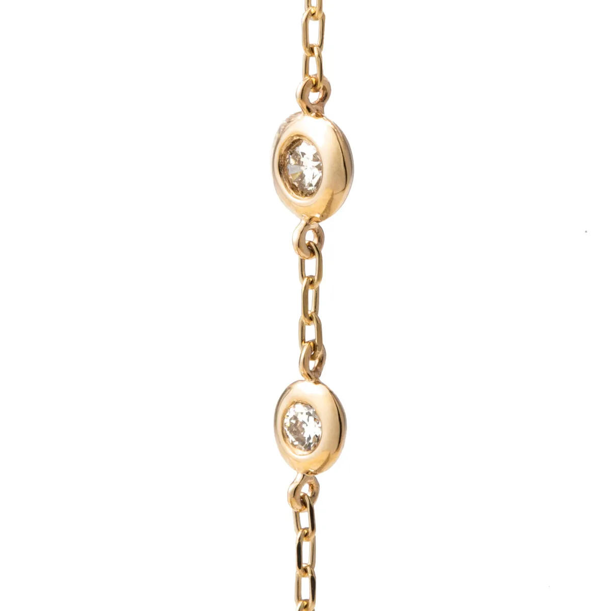 ALL ABOUT BASICS Toggle Diamond Chain Earring