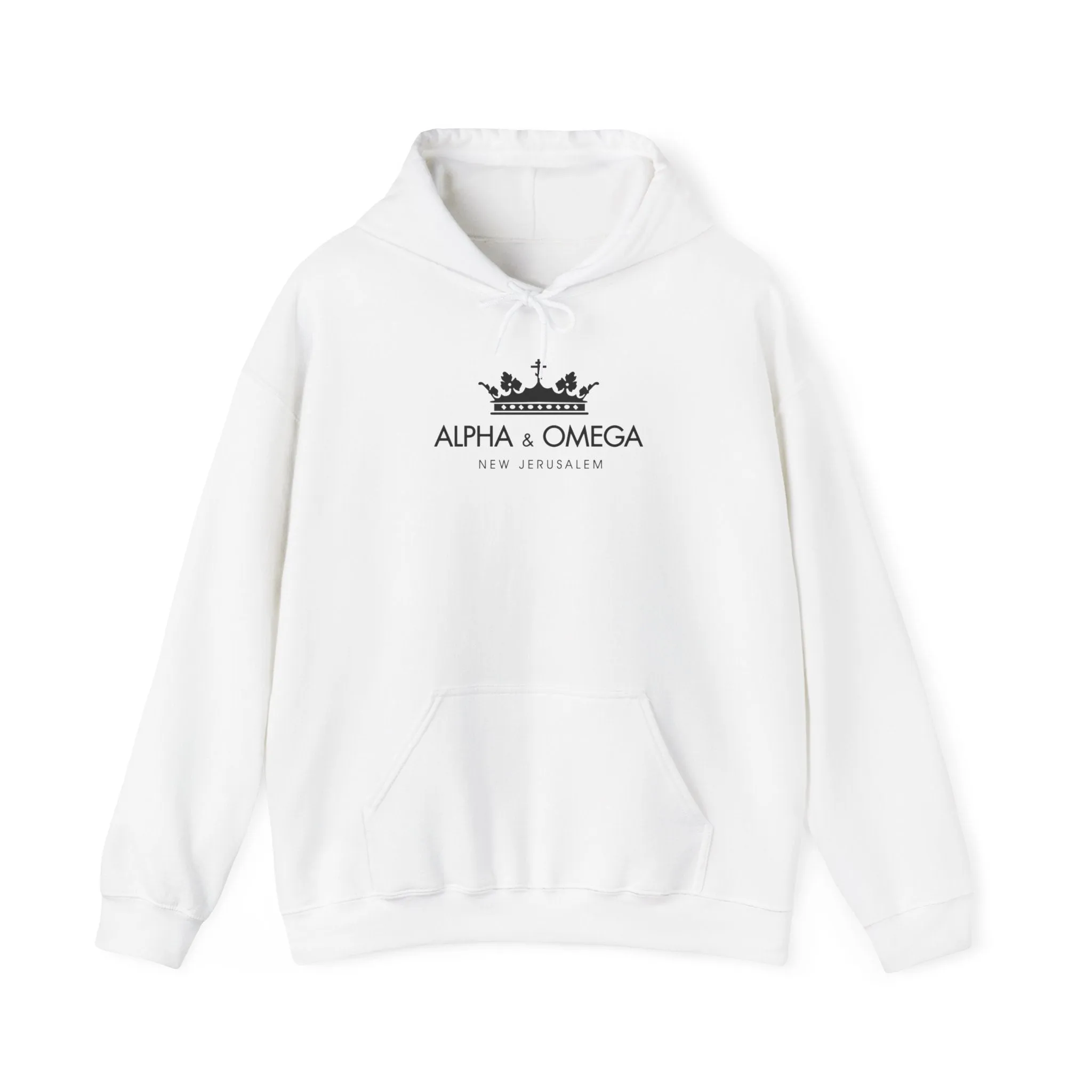 Alpha & Omega No. 2 | Orthodox Christian Hoodie / Hooded Sweatshirt