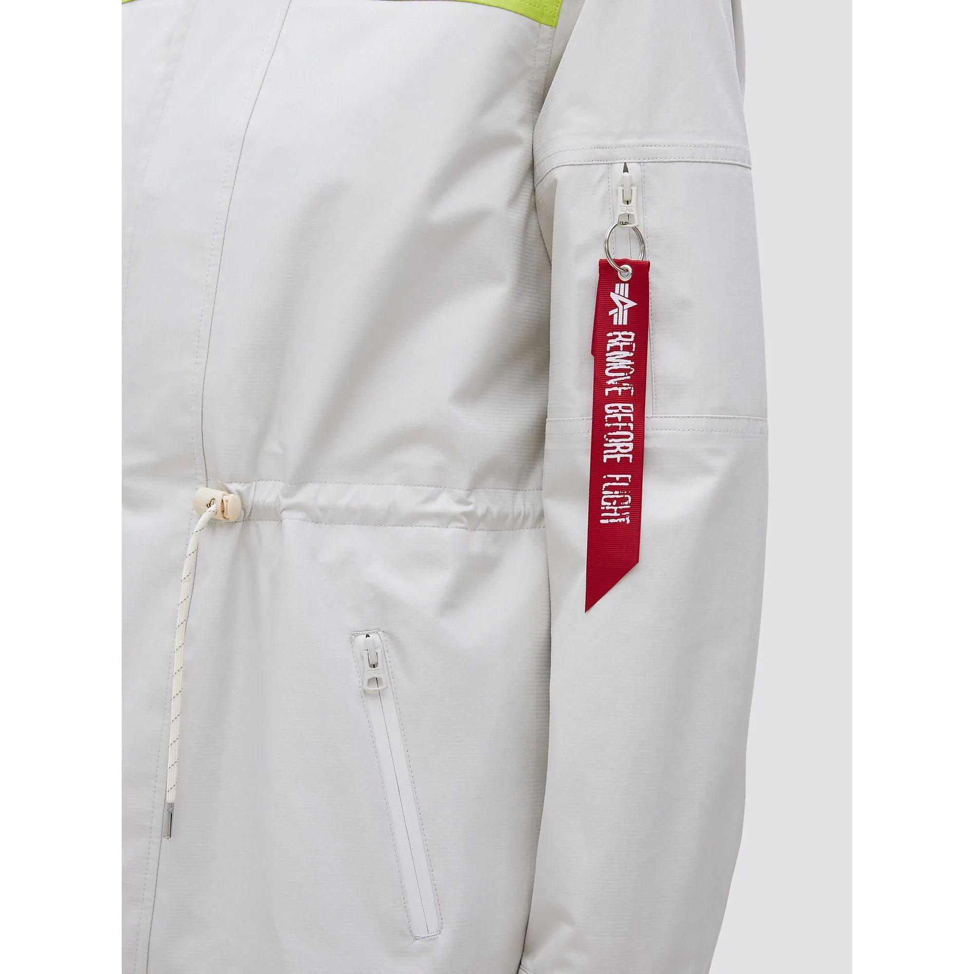 Alpha Industries Deluge Ripstop Fishtail Vintage White Women WJD49000C1-101