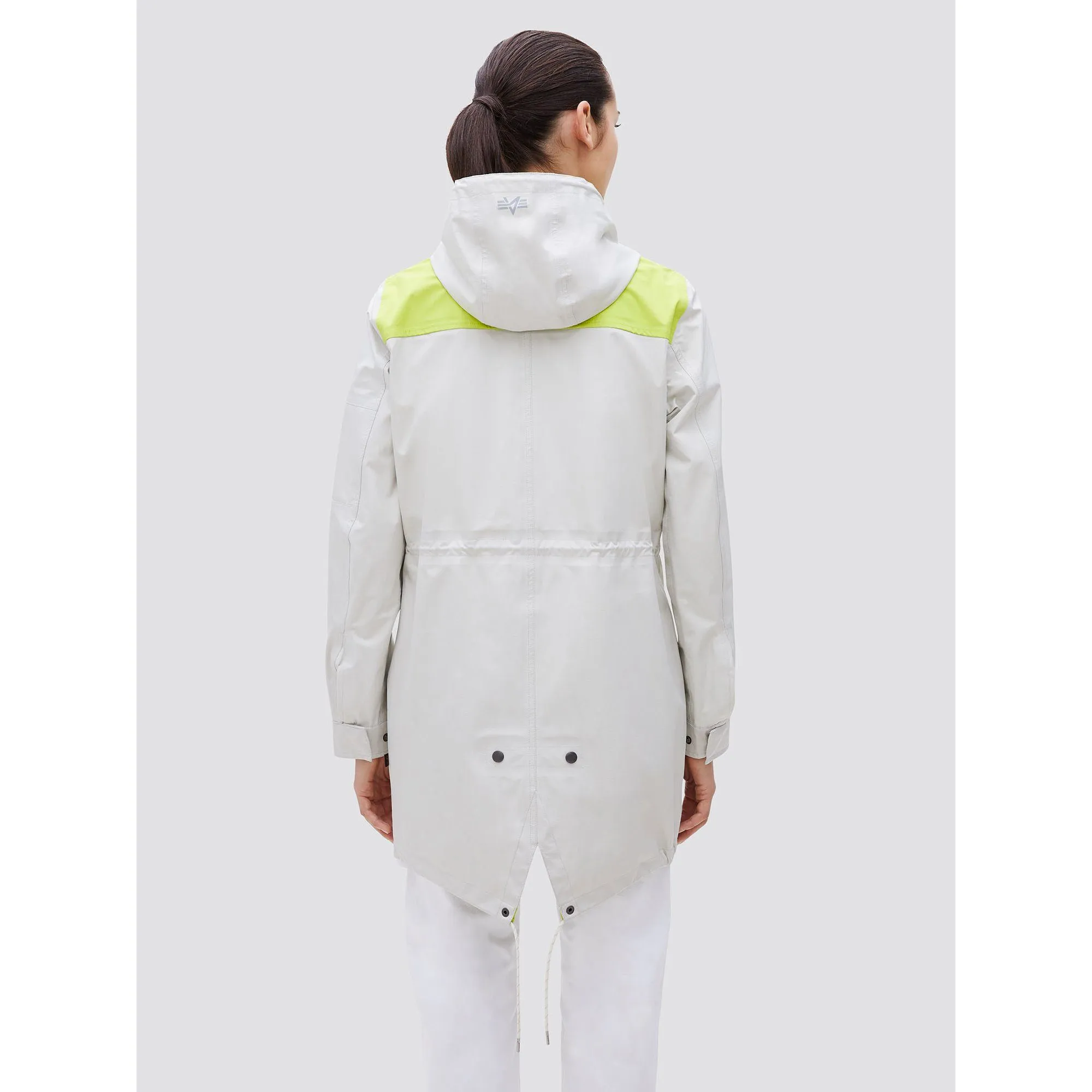 Alpha Industries Deluge Ripstop Fishtail Vintage White Women WJD49000C1-101