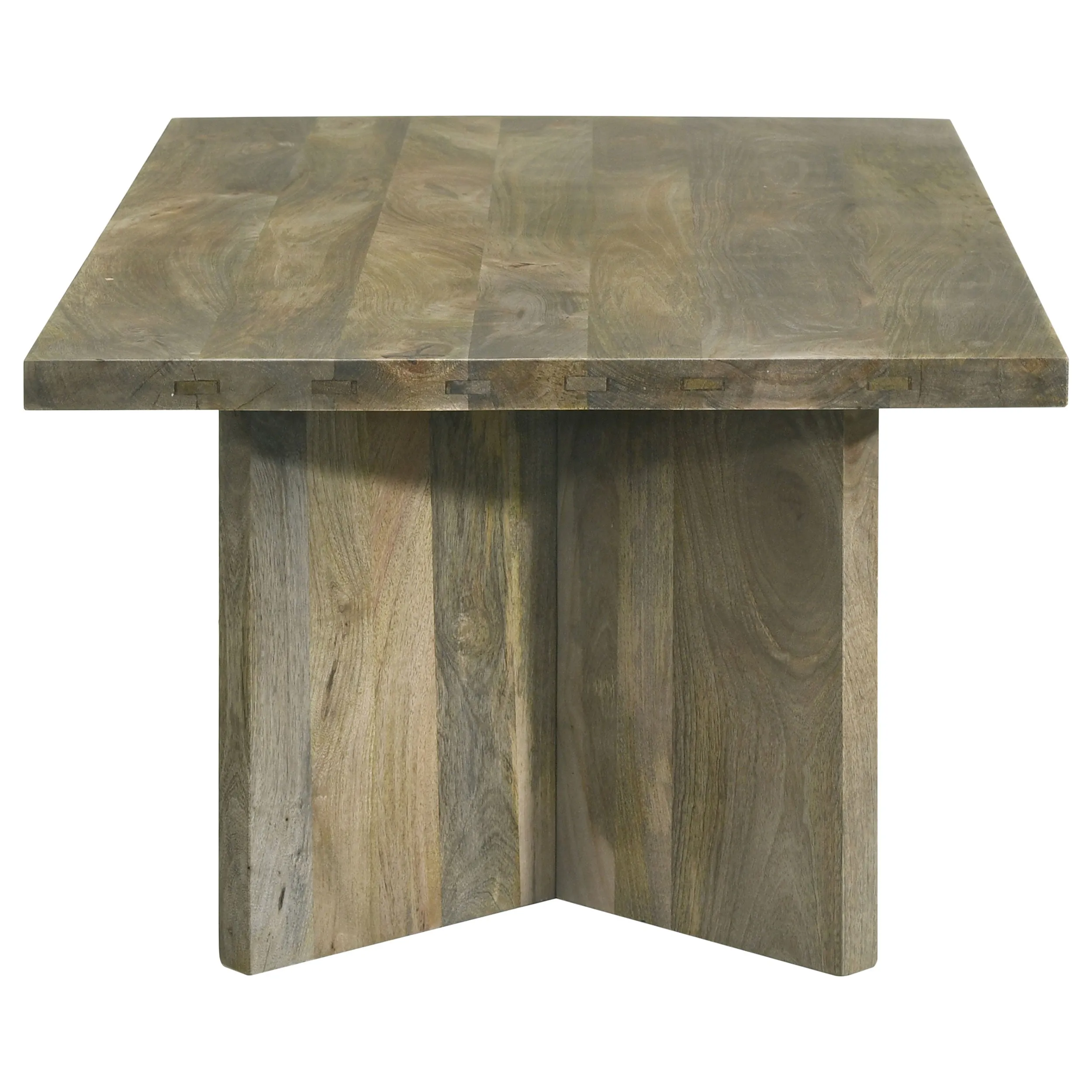 Andando 2-piece Coffee and End Table Set Mango Brown