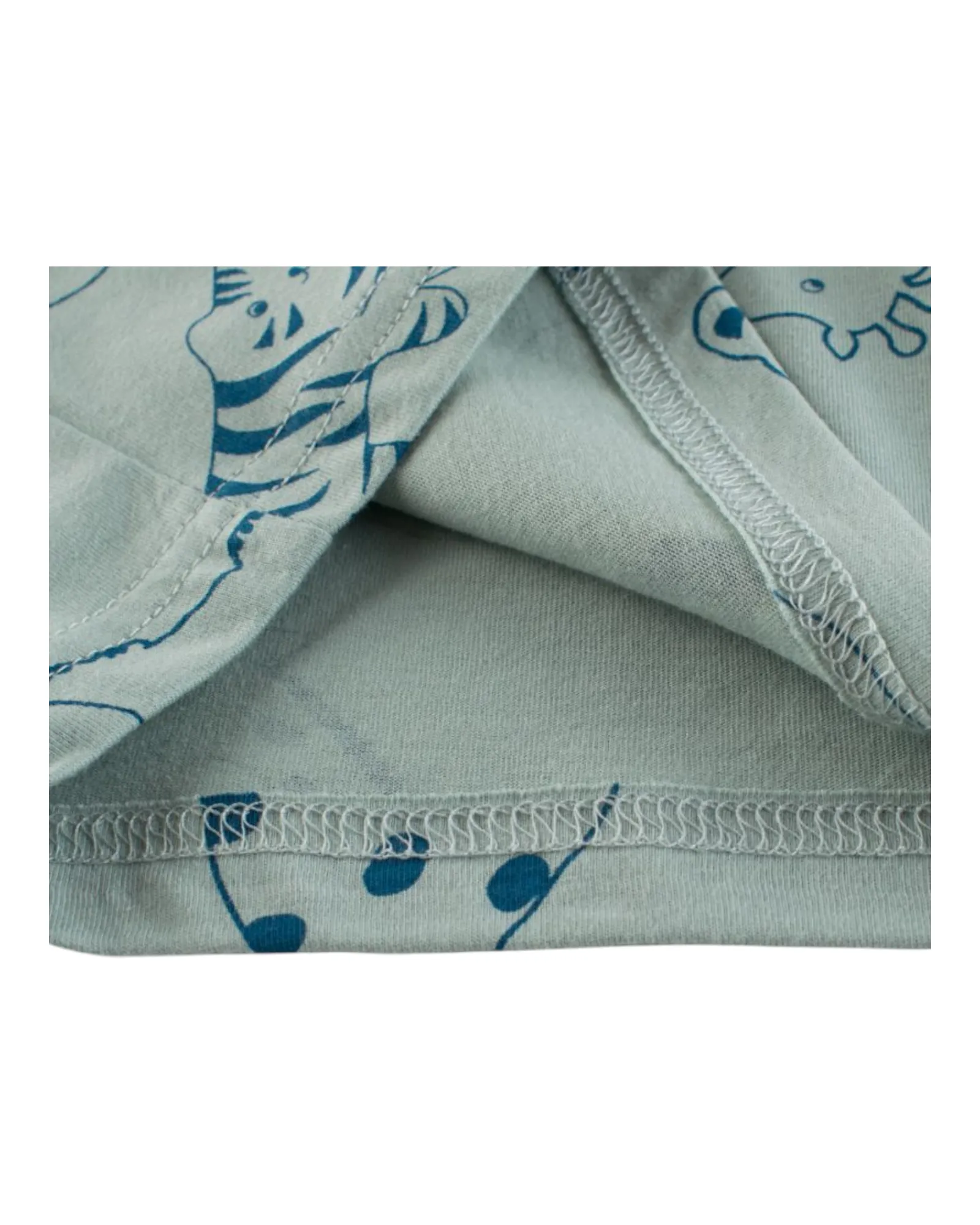 Animal Patterned 100% Cotton T-Shirt
