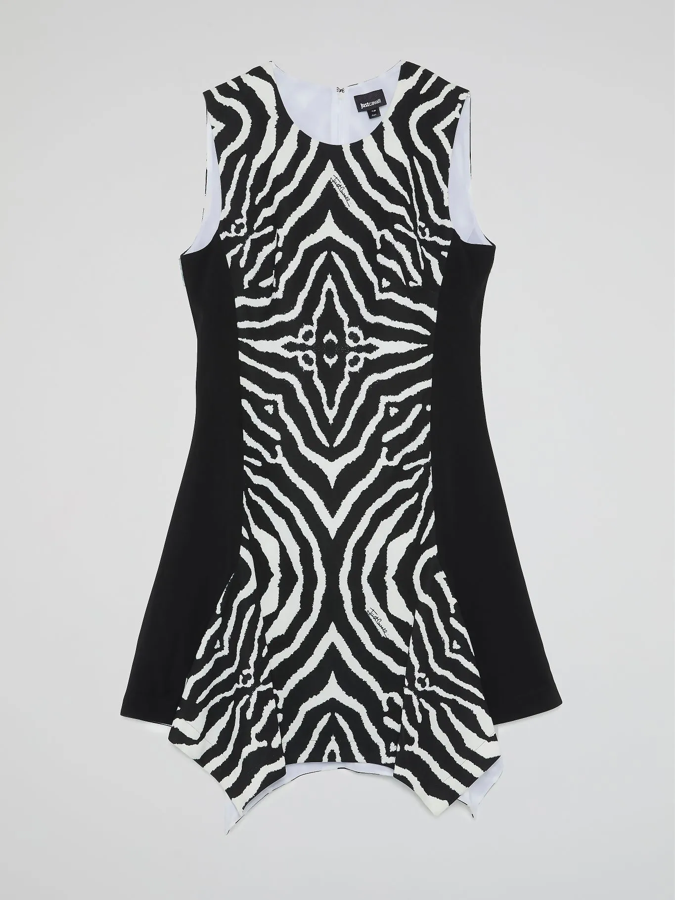 Animal Print Sleeveless Mini Dress