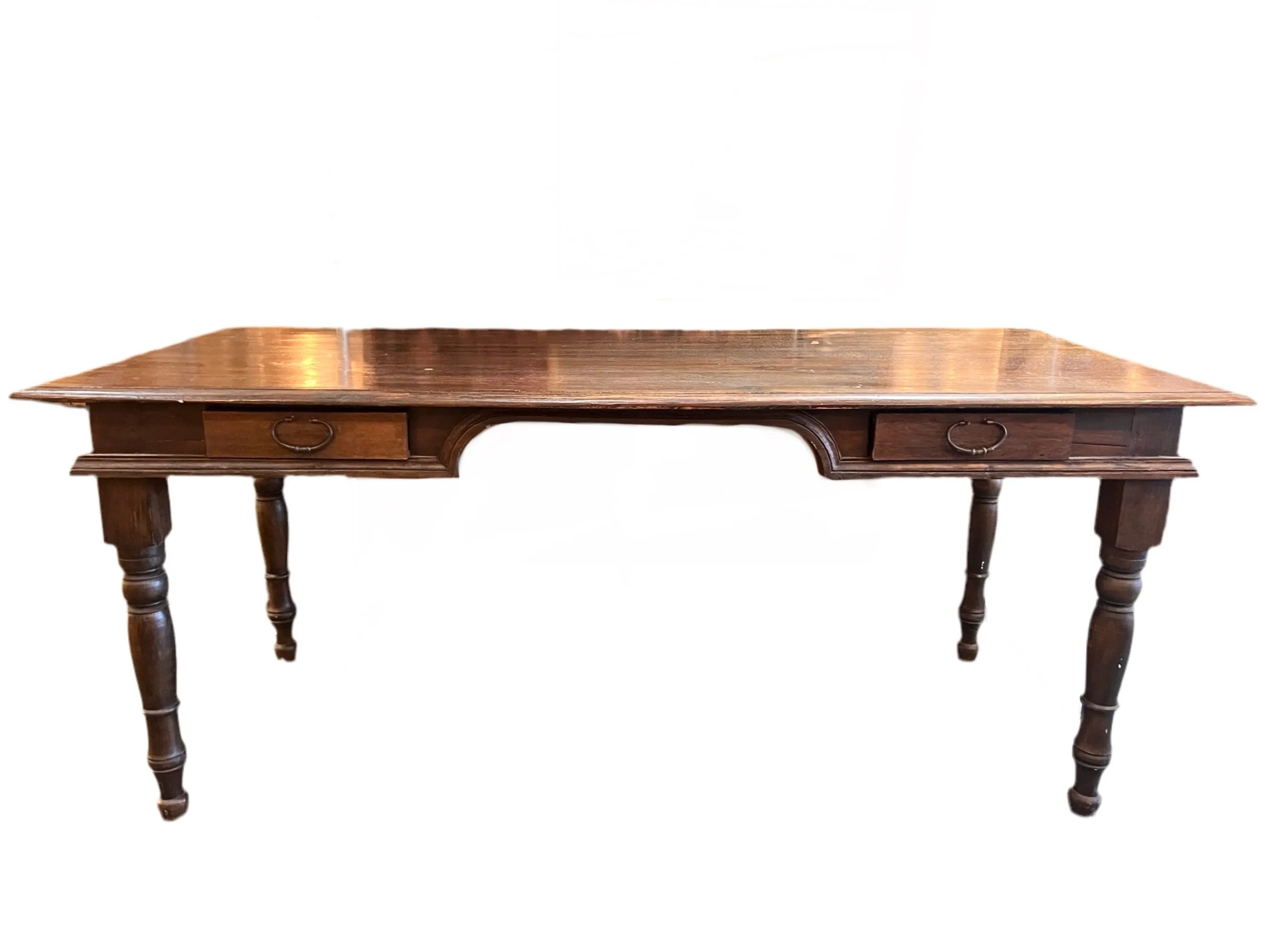 Antique Large Wood Desk