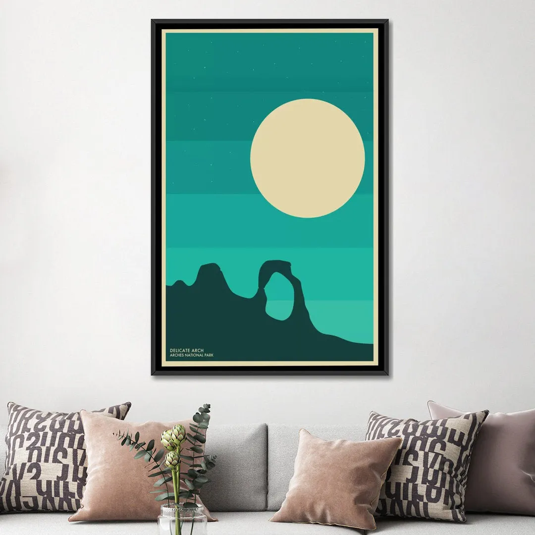 Arches Graphic Art on Wrapped Canvas Union Rustic Mat Color: No Mat Size: 18" H x 12" W x 0.75" D Format: Wrapped Canvas