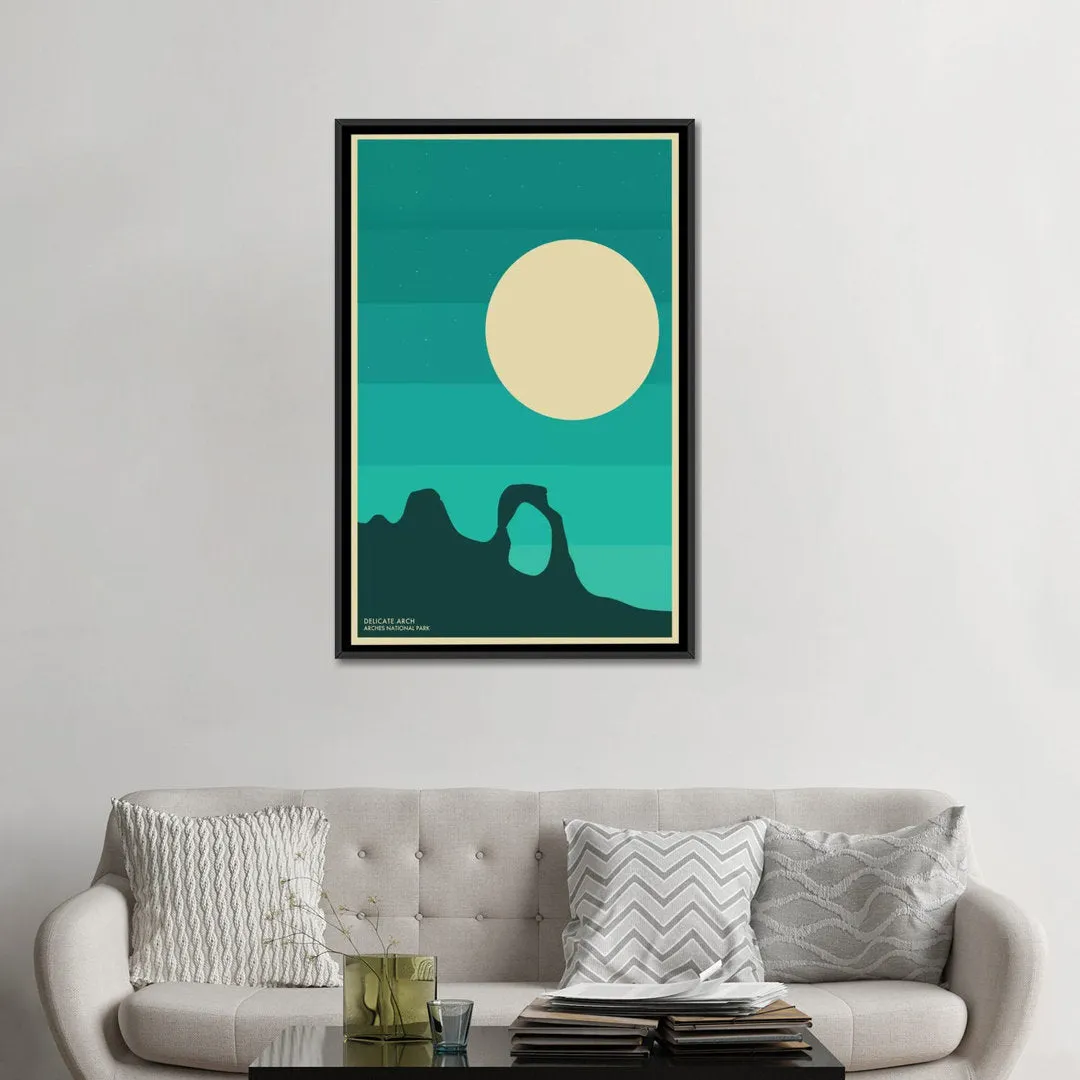 Arches Graphic Art on Wrapped Canvas Union Rustic Mat Color: No Mat Size: 18" H x 12" W x 0.75" D Format: Wrapped Canvas