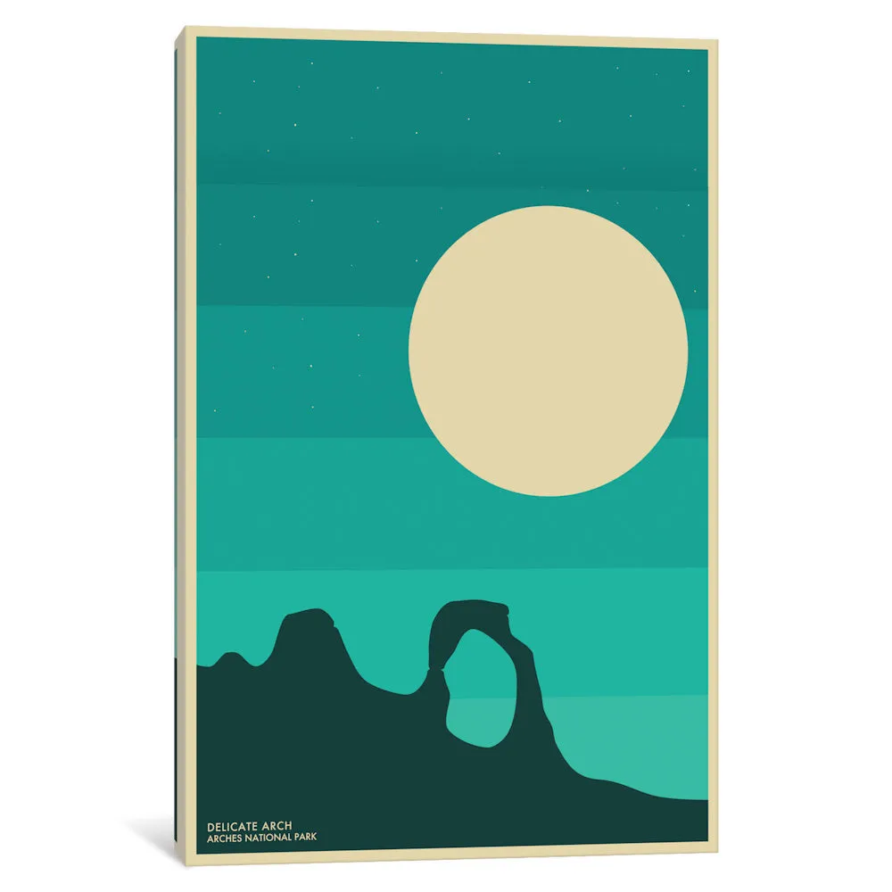 Arches Graphic Art on Wrapped Canvas Union Rustic Mat Color: No Mat Size: 18" H x 12" W x 0.75" D Format: Wrapped Canvas