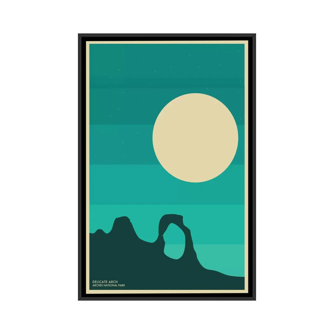 Arches Graphic Art on Wrapped Canvas Union Rustic Mat Color: No Mat Size: 26" H x 18" W x 1.5" D Format: Black Framed Canvas