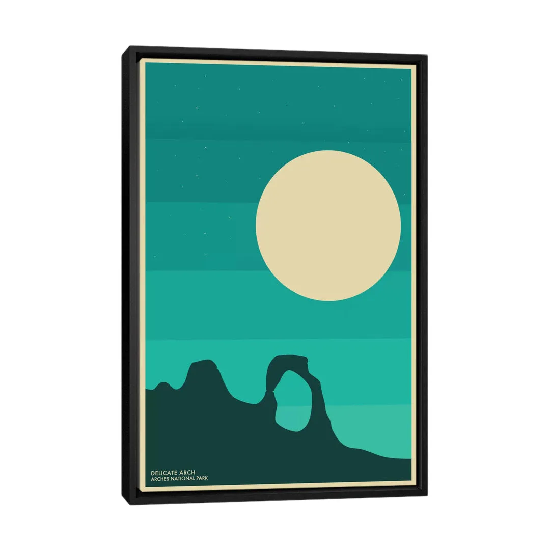 Arches Graphic Art on Wrapped Canvas Union Rustic Mat Color: No Mat Size: 26" H x 18" W x 1.5" D Format: Black Framed Canvas