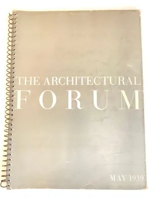 Architectural Forum May 1939