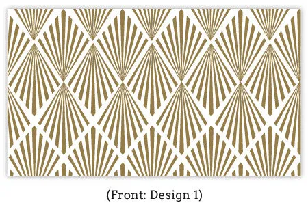 Art Deco Appointment Card Set