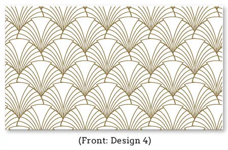 Art Deco Appointment Card Set