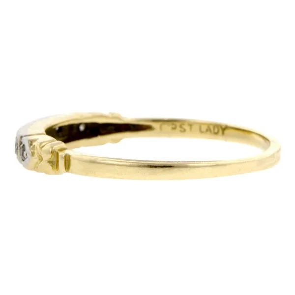 Art Deco Diamond Band