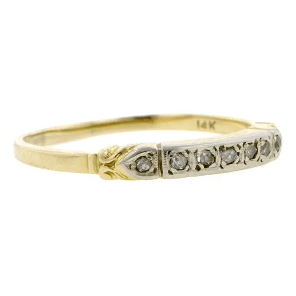 Art Deco Diamond Band