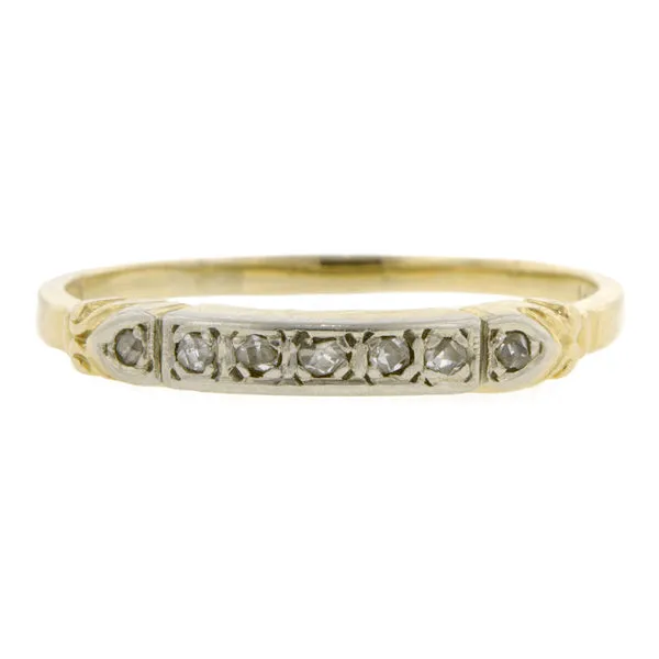 Art Deco Diamond Band