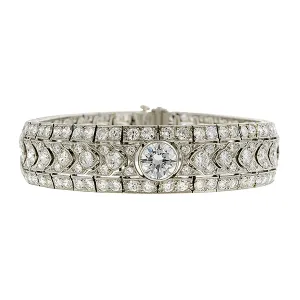 Art Deco Diamond Bracelet