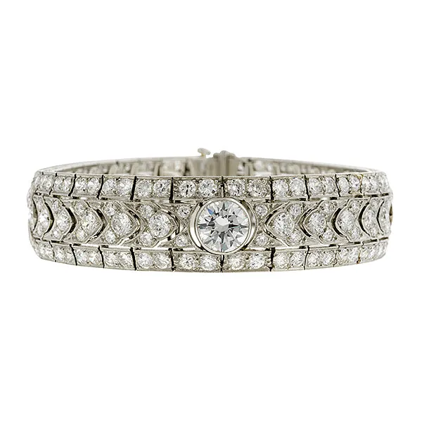 Art Deco Diamond Bracelet