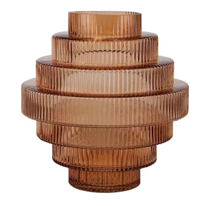 Art Deco Vase in Amber