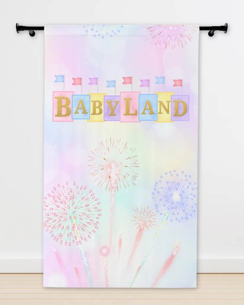 Babyland Backdrop Curtain