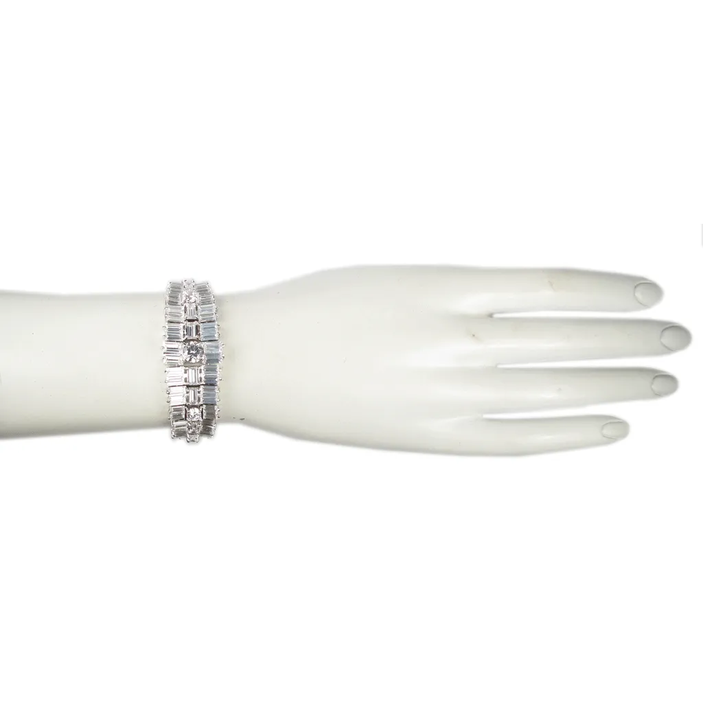 Baguette Romance Eternity Diamontage™ 23.683 Carat Bracelet