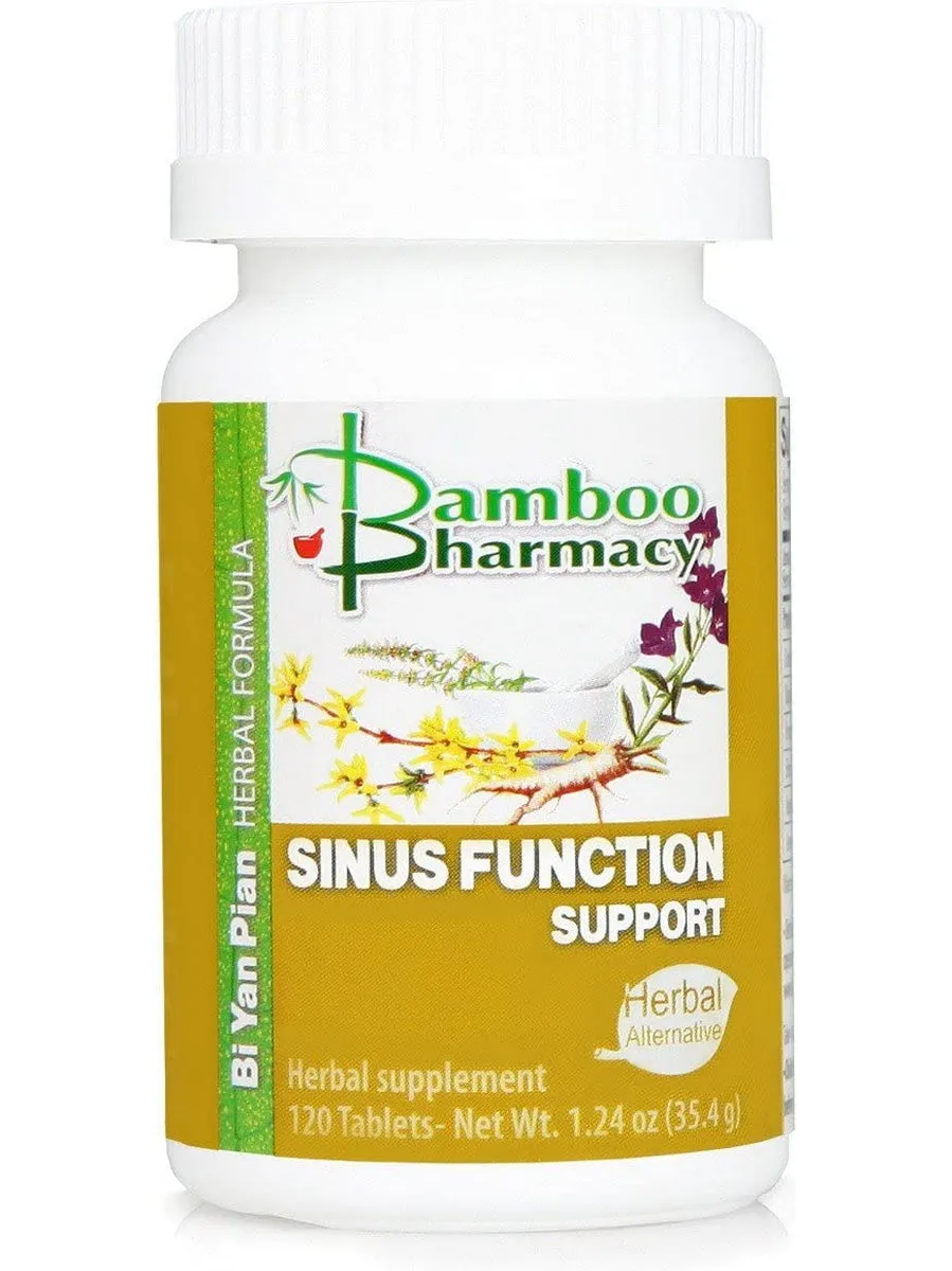 Bamboo Pharmacy, Sinus Function Support, Bi Yan Pian, 120 Tablets