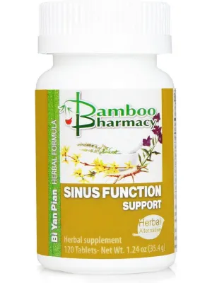 Bamboo Pharmacy, Sinus Function Support, Bi Yan Pian, 120 Tablets