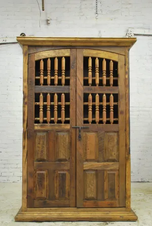 Barn Wood Bookcase - Barred Display AR-018